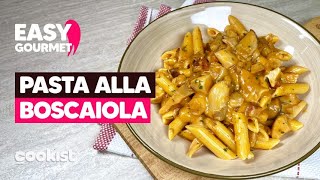 PASTA ALLA BOSCAIOLA la CREMOSISSIMA ricetta autunnale FACILE e GUSTOSA 🍄😍 [upl. by Allenrad]