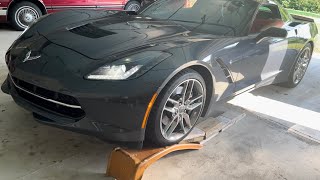 How to do a oil change for a c7 corvette Z51 Z06 or ZR1 [upl. by Porush355]