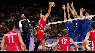 USA vs Italy Mens Volleyball Bronze Medal Clash  Paris 2024 Highlights [upl. by Otrevlig]