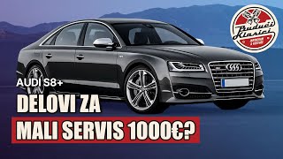 Kakva je situacija posle 70000km Audi S8 Mali Servis [upl. by Ikairik]