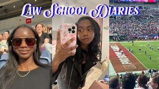 Law School Diaries  studying self care and getting NFL Pro Bowl tickets [upl. by Neelhtakyram]