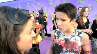 Aramis Knight from quotEnders Gamequot at Hub TV Networks Halloween Bash HubHalloweenBash AramisK [upl. by Chuu]