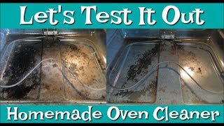 Lets Test It OutHomemade Oven Cleaner [upl. by Goldshlag]