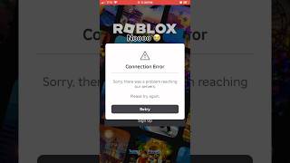 Roblox down but something unexpectedly happened Roblox back up roblox funny robloxdown [upl. by Itsyrc]