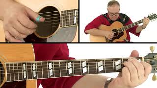 🎸 Fingerstyle Guitar Lesson  Adding A Melody amp Alternating Thumb  Richard Smith [upl. by Leavelle890]