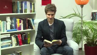 Benedict Wells liest aus quotVom Ende der Einsamkeitquot  Lesung von LovelyBooksde [upl. by Schlessinger]