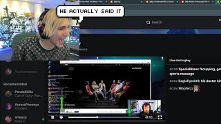 xQc Shocked by Destiny saying the quotNquot Word [upl. by Marguerite255]