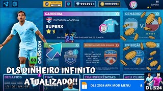 Dream League Soccer 2024 Como Ter Dinheiro Infinito no DLS 24 [upl. by Crowe]