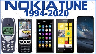 Nokia Tune Evolution  19942020 [upl. by Shaver]