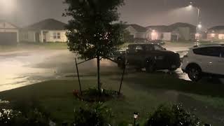 Hurricane Beryl Beryl hurricane tropicalstorm katy texas houston [upl. by Adey]