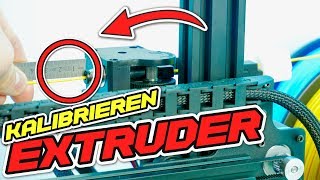 EXTRUDER KALIBRIEREN 3D Drucker  TUTORIAL ESteps [upl. by Miah262]