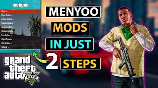 How to Install MENYOO TRAINER in GTA 5 LATEST VERSION 2024  STEP BY STEP IN HINDI [upl. by Aicercul]