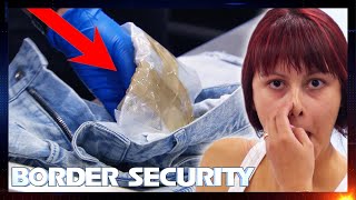 Frisk Search Reveals Drgs Taped in Travellers Jeans 😲 S10 EP12  Border Security Australia [upl. by Atiras177]