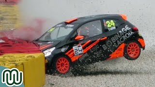 🇧🇪 FFSA Tourisme 2024 CRASH Lafon Peugeot 208 RC Blanchimont at SpaFrancorchamps [upl. by Elvis]