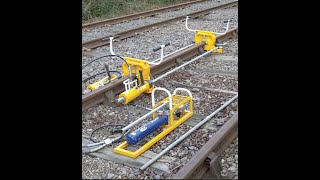 Geismar Network Rail Approved Lightweight Stressing Equipment [upl. by Dev6]