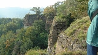 Hohenstein sagenumwobener Felsen Nähe Hessisch OldendorfZersen [upl. by Eugenle]