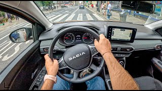 Dacia Sandero Stepway  10 TCE 100 hp  POV Test Drive [upl. by Gaelan783]