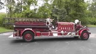 1933 AhrensFox CT4 Firetruck [upl. by Nedla274]