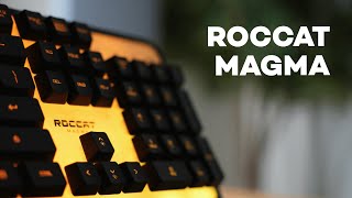 The Roccat Magma Gaming Keyboard is Absolutely INSANE [upl. by Kina366]