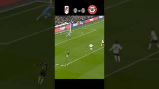 FULHAM VS BRENTFORD 🔥 highlight english premier league shorts [upl. by Silevi124]