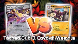 Aegislash vs Conkeldurr Torneo quotEsoticoquot Sub Il Covo di Weavile  Pokémon TCG ITA [upl. by Brechtel]