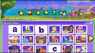 Old Cbeebies And CBBC Websites [upl. by Helgeson810]