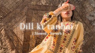 Dill ki Tanhai  Slowed  Reverb Mixed song  Made by Tectol Lofi [upl. by Lovich151]