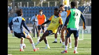 Real Madrid Training 21 Nov Vini Valverde Arda Güler amp Rüdiger RETURN  Finishing amp Crossing [upl. by Therron]