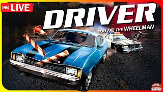 DRIVER 1 YOU ARE THE WHEELMAN PS1 Dublado em Português  Gameplay AO VIVO Até zerar [upl. by Kelly]