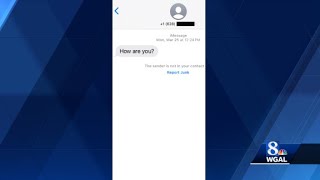 Random text message from stranger could be start of scam [upl. by Chesna]