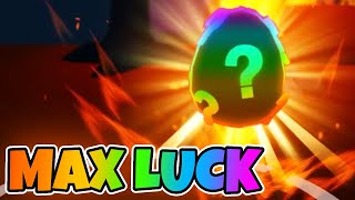 I OPENED 3 PRISMATIC EGGS WITH MAX LUCK IN PET CATCHERS [upl. by Chivers]