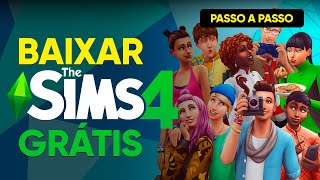 Como BAIXAR e INSTALAR THE SIMS 4 GRÁTIS Passo a Passo em 2024 [upl. by Eissac]