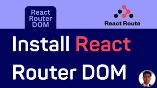 Install React Router  Routing in React with React Router DOM Beginner [upl. by Hsan]