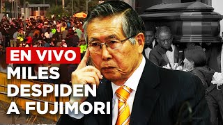 VELORIO DE ALBERTO FUJIMORI ASÍ SE DESARROLLA EL PRIMER DÍA EN EL MINISTERIO DE CULTURA [upl. by Spike502]