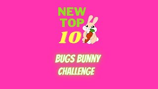 NEW TOP 10 bugs bunny challenge my list shorts tiktok [upl. by Berck]