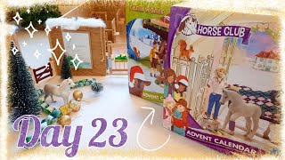 Schleich Farm amp Horse Club Advent Calendar Unboxing  Day 23  Schleich 2020  Schleich Christmas [upl. by Eceirahs287]