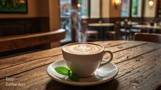 Cozy Coffee Jazz  Relax Jazz Cafe Piano and Guitar Instrumental Background to Study Work [upl. by Eleumas]