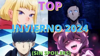 TOP DE TEMPORADA ANIME  INVIERNO 2024 [upl. by Cart]