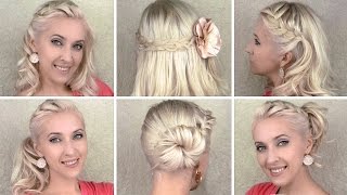 Tuto coiffure pour tous les jours avec tresse ✿ Cheveux mi longs et longs [upl. by Danyluk]