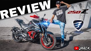 REVIEW Italika 250Z 2024 y TEST DRIVE  TOP SPEED  JARCK [upl. by Apul]