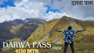 Darwa Pass  Trekking from Dodital to Darwa Pass  YHAI [upl. by Riem]