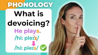 What is Devoicing  Devoicing of Final consonants  English Phonology [upl. by Yklam]