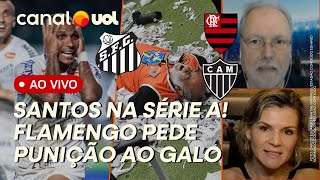 🔴SANTOS DE VOLTA À SERIE A FLAMENGO PEDE PUNIÇÃO AO ATLÉTICOMG  QUEM DEIXA O PALMEIRAS EM 2025 [upl. by Leonidas]