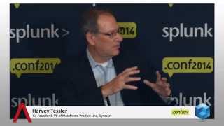 Harvey Tessler Syncsort  Splunk conf2014 [upl. by Haelem]