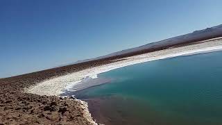 Lagoa Baltinache em São Pedro do Atacama [upl. by Eitsrik]