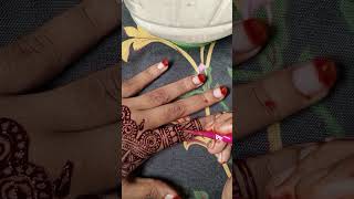 mehndi design 🥰🥰🥰kakoly shorts viral mehndi video [upl. by Barby]