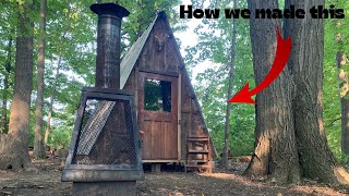 Two 13YearOlds Build Their Own Cabin for Under 100  Laine Henry [upl. by Serafine]