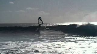 Capo Verde Windsurf Sal Ponta Preta wave 2 [upl. by Lemal262]