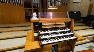 1966 Schlicker organ  First Trinity Lutheran Church Tonawanda New York [upl. by Evatsug916]