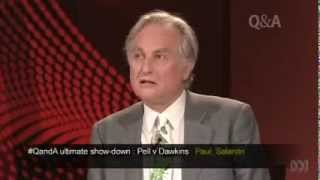 Debate Richard Dawkins vs Cardinal George Pell on QampA  DevoutNone [upl. by Adnilemre]